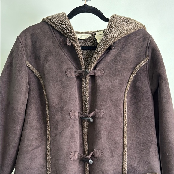 L.L. Bean Brown Teddy Jacket - Picture 5 of 7